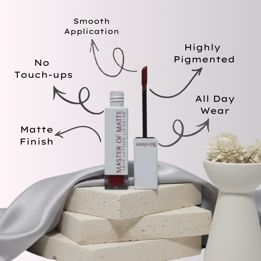 BL - 003 Master of Matte (Combo)(Red,Maroon,Pink)
